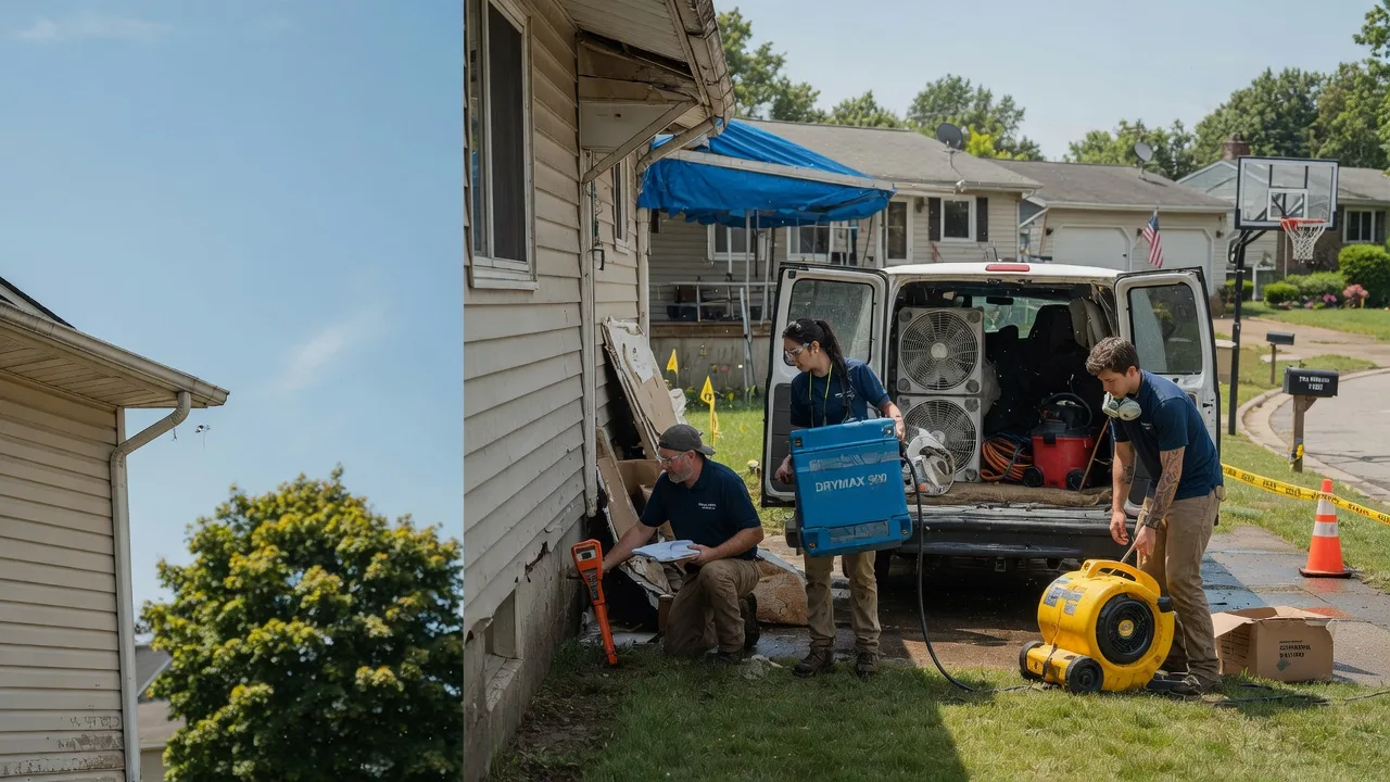 Ceiling Leak Cleanup in Gladwyne, PA near me